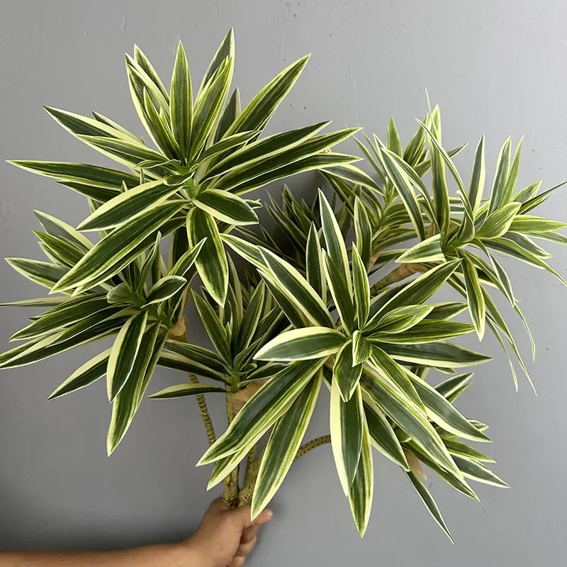 Plantas verdes artificiais lír - Dracaena Marginata avaliação e preço