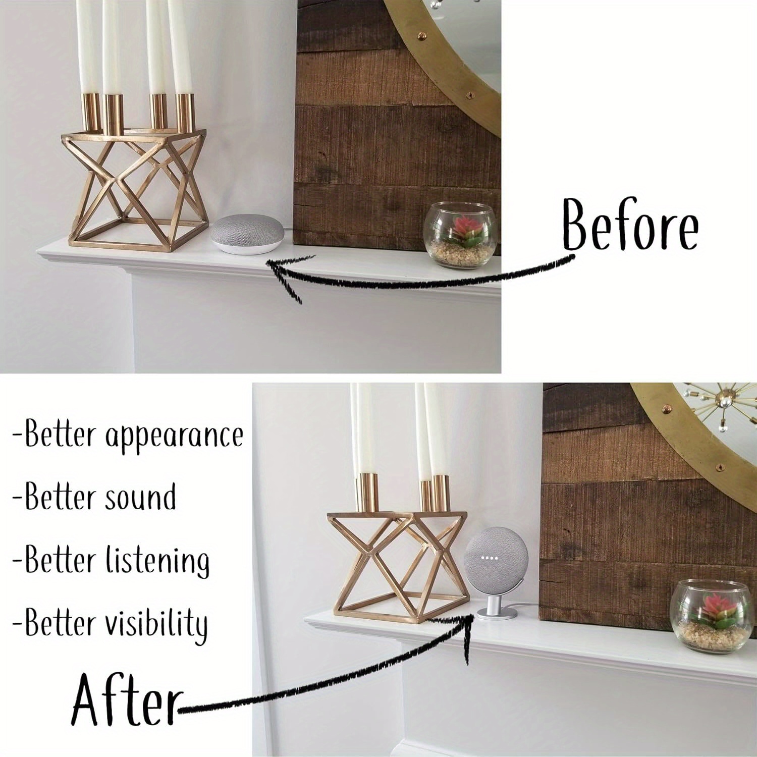 Suporte de Exibição para Mini  - Google Speaker Nest Audio avaliação e preço