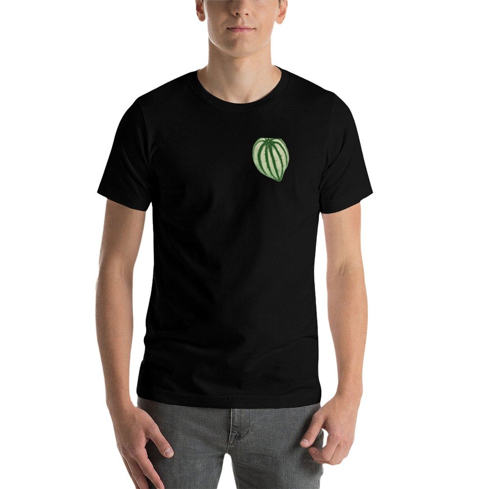 Camiseta com estampa de melanc - Peperomia Watermelon avaliação e preço